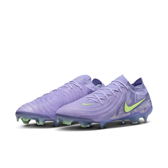 Nike United Phantom GX 2 Elite FG Firm Ground Soccer Cleats- Purple Agate/barely Volt