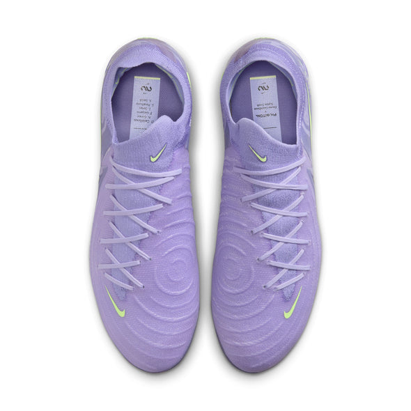 Nike United Phantom GX 2 Elite FG Firm Ground Soccer Cleats- Purple Agate/barely Volt