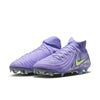 Nike United Phantom Luna 2 Elite FG Firm Ground Soccer Cleats-Purple Agate/Barely Volt