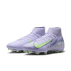 Nike United Mercurial Superfly 10 Academy FG Firm Ground Soccer Cleats-Purple Agate/Barely Volt