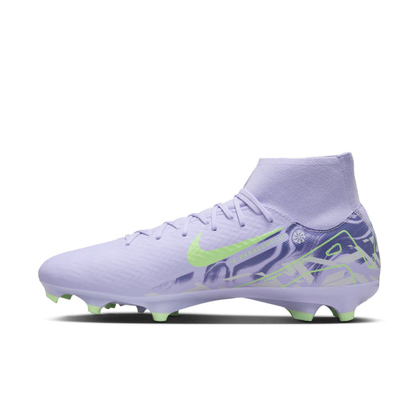 Nike United Mercurial Superfly 10 Academy FG Firm Ground Soccer Cleats-Purple Agate/Barely Volt