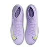 Nike United Mercurial Superfly 10 Academy TF Turf Soccer Cleats-Purple Agate/Barely Volt