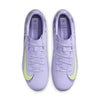 Nike United Mercurial Vapor 16 Academy FG/MG Soccer Cleat - Purple Agate/ Barely Volt