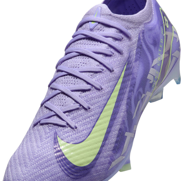 Nike Mercurial Vapor 16 Elite FG Firm Ground Soccer Cleat -Purple Agate/Barely Volt