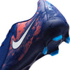 Nike Phantom GX 2 Academy "Erling Haaland" FG Firm Ground Low-Top Soccer Cleats-Blue Void/Chrome