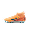 Nike Junior Zoom Mercurial Superfly 10 Academy "Kylian Mbappé" Academy FG Firm Ground Soccer Cleats- Melon Tint/Neo Turq/Igloo