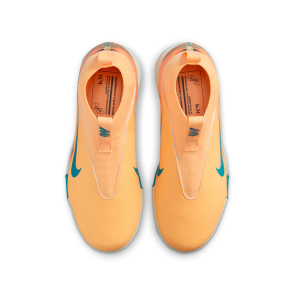 Nike Junior Zoom Mercurial Superfly 10 Academy "Kylian Mbappé" Academy TF Turf Soccer Cleats- Melon Tint/Neo Turq/Igloo