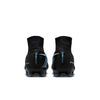 Nike Mercurial Superfly 10 Pro FG Firm Ground Soccer Cleats-Black/Ice Blue