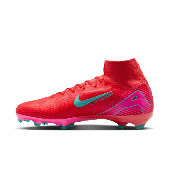 Nike Air Zoom Mercurial Superfly 10 Pro FG Firm Ground Soccer Cleat -  Ember Glow/ Aurora Green