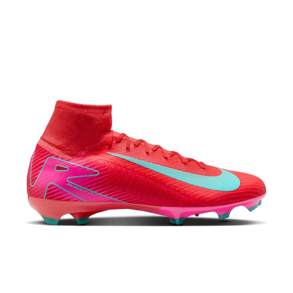 Nike Air Zoom Mercurial Superfly 10 Pro FG Firm Ground Soccer Cleat -  Ember Glow/ Aurora Green