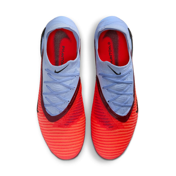 Nike Phantom 6 Low Elite FG/MG Soccer Cleat - Royal Tint/Bright Crimson