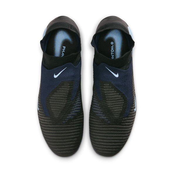 Nike Phantom 6 High Elite FG Firm Ground Soccer Cleats -Black/Black