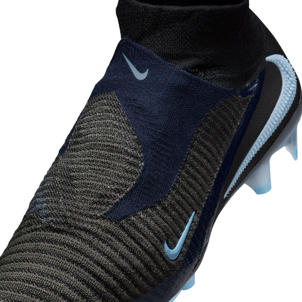 Nike Phantom 6 High Elite FG Firm Ground Soccer Cleats -Black/Black