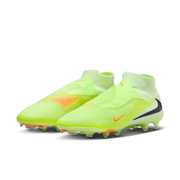 Nike Phantom 6 High Elite FG Firm Ground Soccer Cleats - Hyper Crimson/Black/ Limelight