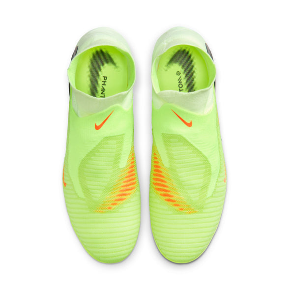 Nike Phantom 6 High Elite FG Firm Ground Soccer Cleats - Hyper Crimson/Black/ Limelight