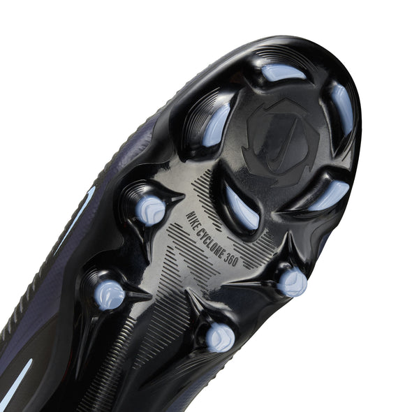 Nike Phantom 6 Low Pro FG Firm-Ground Soccer Cleats - Black/Black