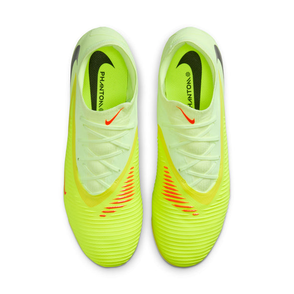 Nike Phantom 6 Low Pro FG Firm-Ground Soccer Cleats - Hyper Crimson/Black/ Limelight