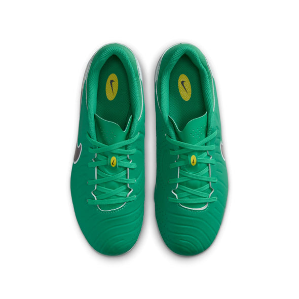 Nike Junior Tiempo Legend 10 Academy FG Firm Ground Soccer Cleat -Stadium Green/Dark Obsidian