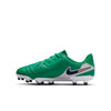 Nike Junior Tiempo Legend 10 Academy FG Firm Ground Soccer Cleat -Stadium Green/Dark Obsidian
