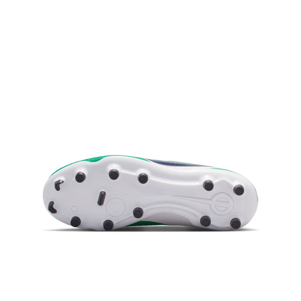 Nike Junior Tiempo Legend 10 Academy FG Firm Ground Soccer Cleat -Stadium Green/Dark Obsidian