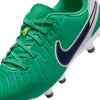 Nike Junior Tiempo Legend 10 Academy FG Firm Ground Soccer Cleat -Stadium Green/Dark Obsidian