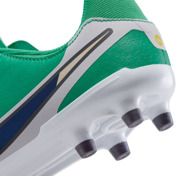 Nike Junior Tiempo Legend 10 Academy FG Firm Ground Soccer Cleat -Stadium Green/Dark Obsidian