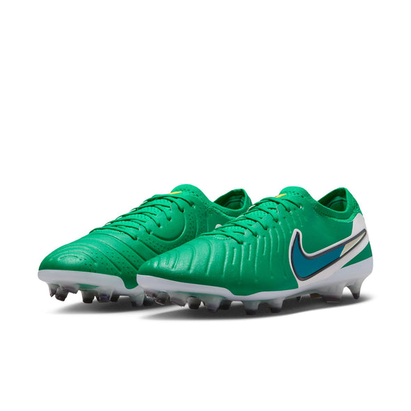 Nike Tiempo Legend 10 Elite FG Firm Ground Soccer Cleat - Stadium Green/Dark Obsidian