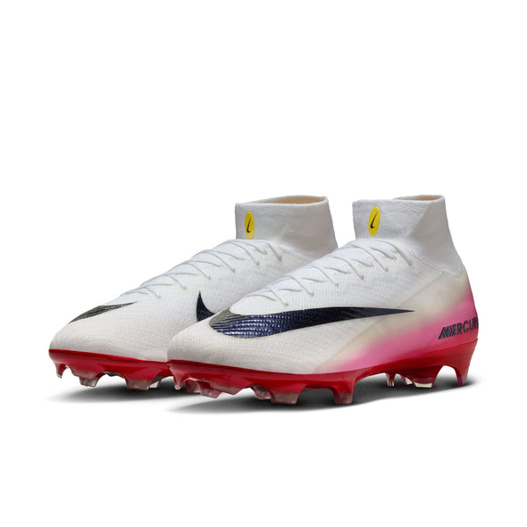 Nike Air Zoom Mercurial Superfly 10 Elite FG Firm Ground Soccer Cleat -University Red/Dark Obsidian
