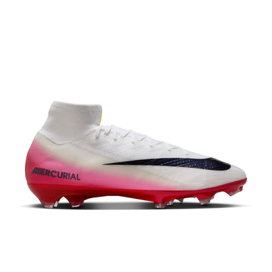 Nike Air Zoom Mercurial Superfly 10 Elite FG Firm Ground Soccer Cleat -University Red/Dark Obsidian
