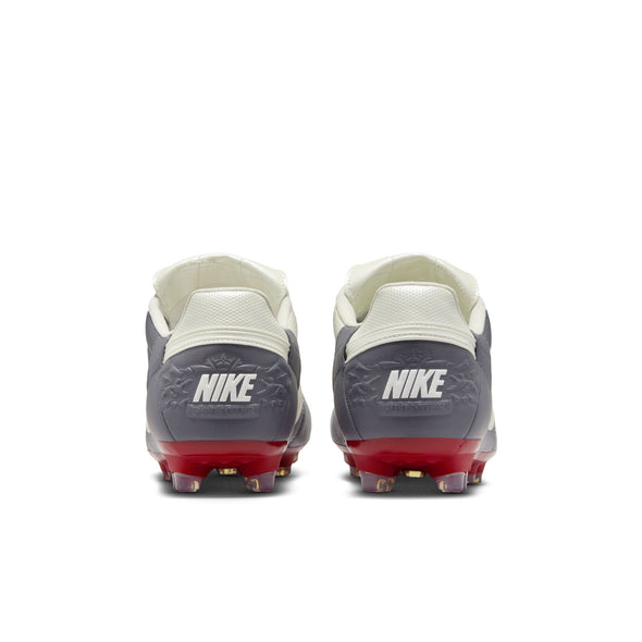 Nike Premier III FG Firm Ground Soccer Cleats - Light Graphite/Metallic Summit/White/Varsity Red