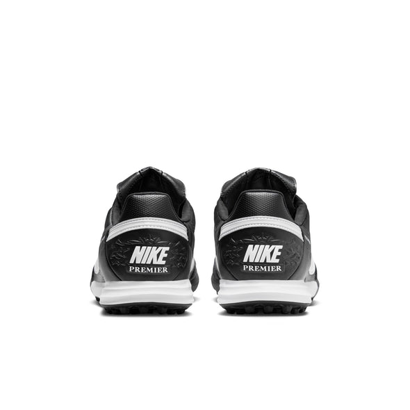 The Nike Premier 3 TF Artificial Turf Soccer Cleats - Black/White