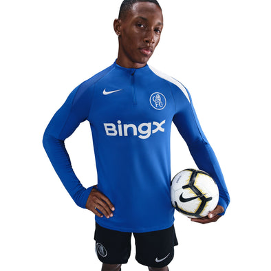 Men's Nike Dri-FIT Total 90 Soccer Knit Drill Top Chelsea FC Strike Third