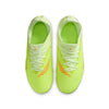 Nike Junior Phantom 6 Low Academy FG Firm Ground Soccer Cleats- Hyper Crimson/Black/ Life Lime