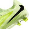 Nike Junior Phantom 6 Low Academy FG Firm Ground Soccer Cleats- Hyper Crimson/Black/ Life Lime