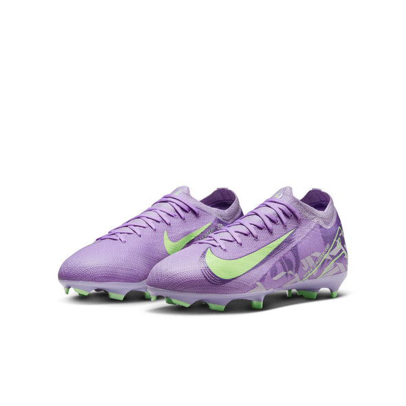 Nike United Jr. Mercurial Vapor 16 Pro FG Firm Ground Soccer Cleat- Purple Agate/Barely Volt