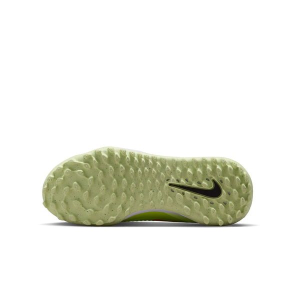 Nike Junior Phantom 6 Low Academy TF Turf Soccer Cleats- Hyper Crimson/Black/ Life Lime