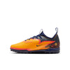 Nike Junior Phantom 6 Low Academy TF  "Erling Haaland" Turf Soccer Cleats-  Laser Orange/Lemon Venom/Blue Void