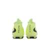 Nike Junior Phantom 6 High Academy FG Firm Ground Soccer Cleats- Hyper Crimson/Black/Limelight