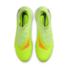 Nike Phantom 6 High Academy TF Turf Soccer Cleats-Hyper Crimson/Black/Limelight