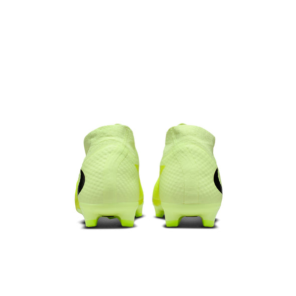 Nike Phantom 6 High Academy FG Firm Ground Soccer Cleats-Hyper Crimson/Black/Limelight