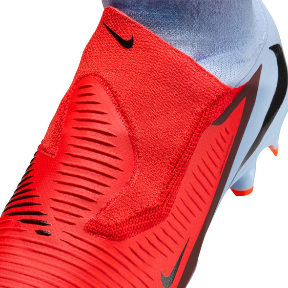 Nike Phantom 6 High Pro FG Firm-Ground Soccer Cleats - Royal Tint/Bright Crimson/Black