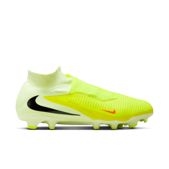 Nike Phantom 6 High Pro FG Firm-Ground Soccer Cleats - Hyper Crimson/Black/ Llimelight