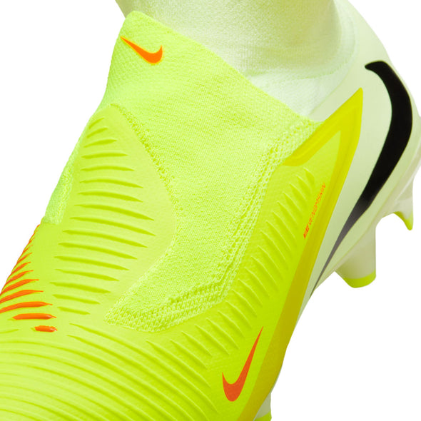 Nike Phantom 6 High Pro FG Firm-Ground Soccer Cleats - Hyper Crimson/Black/ Llimelight