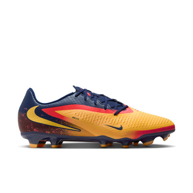 Nike Phantom 6 Low Academy FG "Erling Haaland" Firm Ground Soccer Cleats- Laser Orange/Lemon Venom/Blue Void