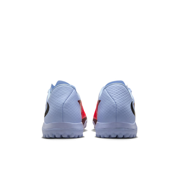 Nike Phantom 6 Low Academy Turf Soccer Shoes- Royal Tint/Bright Crimson