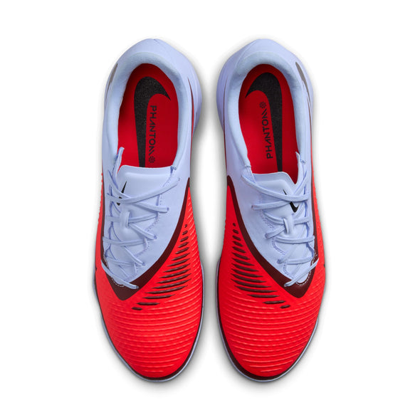 Nike Phantom 6 Low Academy Turf Soccer Shoes- Royal Tint/Bright Crimson