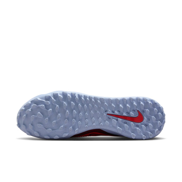Nike Phantom 6 Low Academy Turf Soccer Shoes- Royal Tint/Bright Crimson