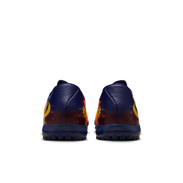 Nike Phantom 6 Low Academy TF "Erling Haaland" Turf Soccer Cleats- Laser Orange/Lemon Venom/Blue Void