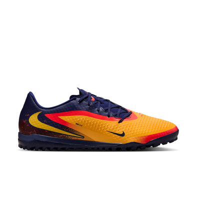 Nike Phantom 6 Low Academy TF "Erling Haaland" Turf Soccer Cleats- Laser Orange/Lemon Venom/Blue Void