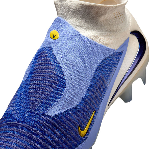 Nike Phantom 6 High Elite FG Firm Ground Soccer Cleats - Racer Blue/Dark Obsidian
